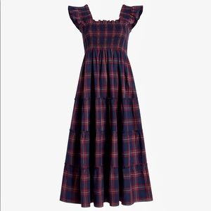 Hill House Home | Ellie Nap Dress in Iris Tartan